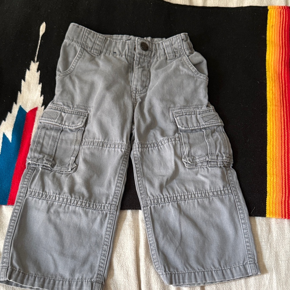 Cherokee Kids Gray Cargo Pants